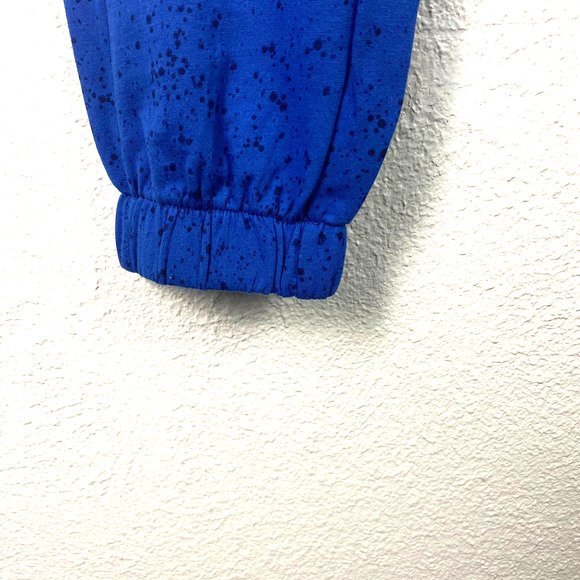 Z by Zella Joggers XLarge Womens Blue Galaxy Splatter Elastic Drawstring Waist - Picture 3 of 9